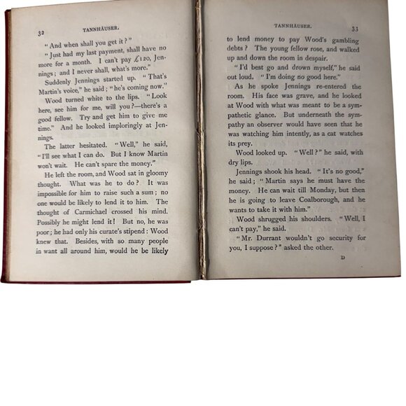 A Modern Tannhauser & The Bridge Hon. Mrs. Arthur Lyttelton Hardcover Book 1893 - Picture 13 of 16